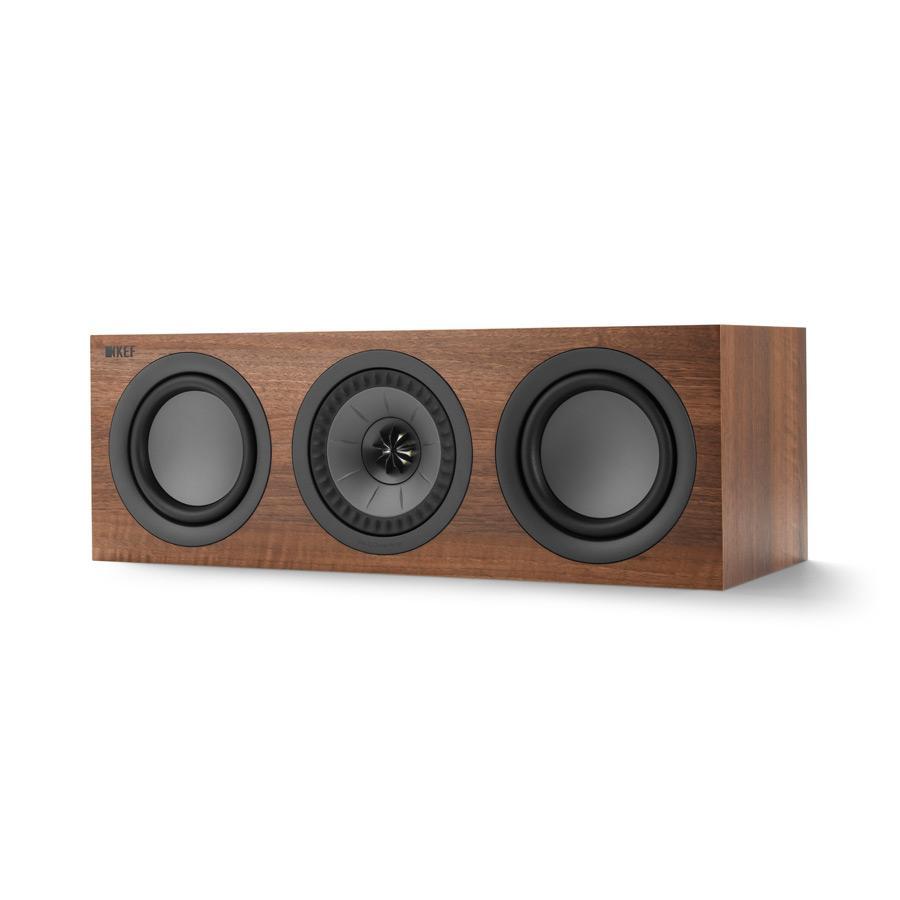 KEF Q250c ブラック　サランネット付き　センタースピーカー KEF Q250c (Satin Black) Center channel speaker (Satin Black) at