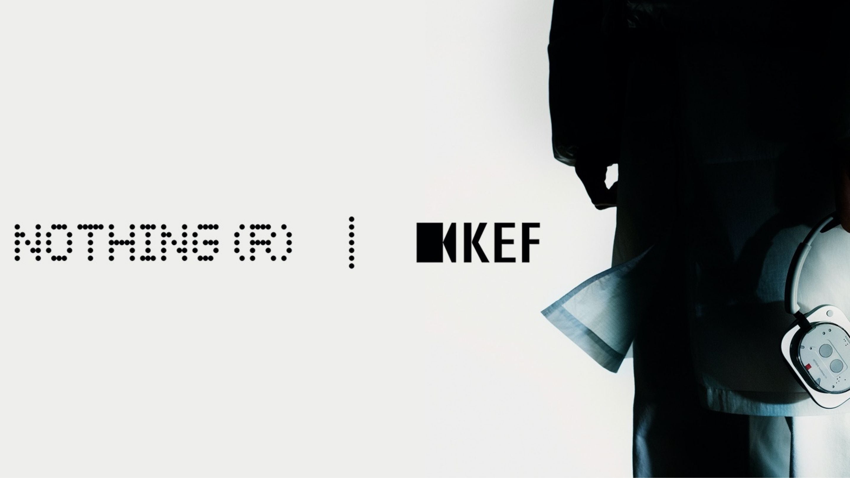 Poster of Nothing x KEF partnership showcasing the Nothing Headphones (1)