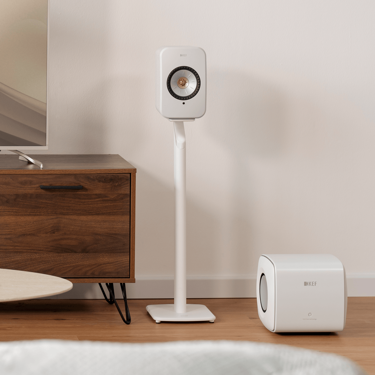 S1 Floor Stand - For LSX II | KEF UK – KEF Europe